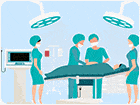 เกมส์จิ๊กซอว์รูปทีมแพทย์รักษาคนป่วย Medical Staff Puzzle Game