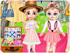 เกมส์แต่งตัวจัดของไปปิกนิก Princess Family Flower Picnic Game