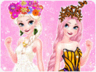 เกมส์แต่งตัวเจ้าหญิงน้ำแข็งในชุดผีเสื้อแสนสวย Ice Queen Butterfly Diva Game