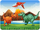 เกมส์จับคู่รูปไดโนเสาร์สีสันสดใส3 Colorful Dinosaurs Match 3 Game