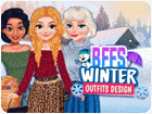 เกมส์เสริมสวยเพื่อนรักฤดูหนาว BFFs Winter Outfits Design