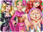เกมส์แต่งตัวเจ้าหญิง5คนนิวสไตล์ The New Princess Style Game