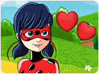 เกมส์จับผิดภาพหาหัวใจในรูปเลดี้บัก Ladybug Hidden Hearts Game