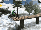 เกมส์มอเตอร์ไซค์ตะลุยเส้นทางหิมะ Bike Trials: Winter 2