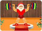 เกมส์ลุงซานตาครอสยกน้ำหนัก Santa Weightlifter Game