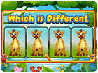 เกมส์จับผิดรูปไหนที่แตกต่าง Which Is Different Animal Game