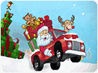 เกมส์ลุงซานตาครอสขับรถส่งของขวัญ Santa Gift Truck Game