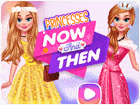 เกมส์แต่งตัวเจ้าหญิงในอดีตและปัจจุบัน6คน Princesses Now And Then