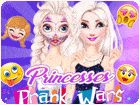 เกมส์แกล้งเพื่อนแต่งหน้า Princess Prank Wars Makeover