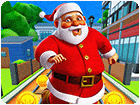 เกมส์ลุงซานต้าวิ่งผจญภัยในเมือง Santa City Run Game