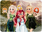 เกมส์แต่งตัวเจ้าหญิง6คนเป็นเอลฟ์สาวแสนสวย Princess Magical Elf Game