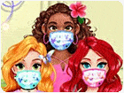 เกมส์ดีไอวายหน้ากากกันโควิด 19 DIY Princesses Face Mask