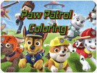 เกมส์ระบายสีพาวพาโทรล Paw Patrol Coloring