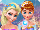 เกมส์แต่งหน้าเอลซ่ากับแอนนาเหมือนจริง Anna and Elsa Makeover
