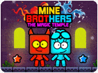 เกมส์น้ำกับไฟผจญภัยเก็บสมบัติ Mine Brothers The Magic Temple
