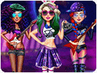 เกมส์แต่งตัว4สาวเป็นป็อบสตาร์ Pop Star Girl Dress Up Game