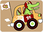 เกมส์ระบายสีรถแข่งสุดแรง Fast Racing Cars Coloring Game