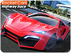เกมส์รถแข่งแรงแบบจรวด Rocket Cars Highway Race Game