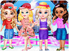 เกมส์แต่งตัวเจ้าหญิงตัวน้อย4คนไปประกวดงานแฟชั่น Little Princesses Fashion Competition Game