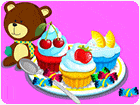 เกมส์ทำคัพเค้กหลากสี Cooking Colorful Cupcakes Game