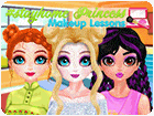 เกมส์แต่งหน้าเจ้าหญิง3คนอยู่บ้าน Stayhome Princess Makeup Lessons Game