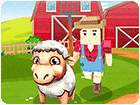 เกมส์แกะวิ่งกินอาหารในฟาร์ม Crowd Farm Game