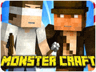 เกมส์มายคราฟกำจัดมอนสเตอร์ Monster Craft