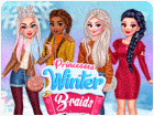 เกมส์แต่งตัวทำผมเจ้าหญิงฤดูหนาว Princesses Winter Braids