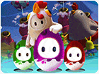 เกมส์ทุบไข่ลุ้นตัวการ์ตูน Surprise Egg Fall Toys Game