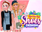 เกมส์ออกแบบรองเท้าเจ้าหญิง4คน My Spring Flat Shoes Design