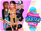 เกมส์แต่งตัวเจ้าหญิงเล่นสเก็ต Princesses: Sk8ter Girls