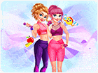 เกมส์แต่งตัว4สาวเพื่อนซี้ไปเข้าฟิตเนส BFFs Fitness Lifestyle Game