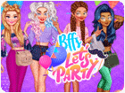 เกมส์แต่งตัวเจ้าหญิง4คนไปปาร์ตี้ BFFs Let’s Party
