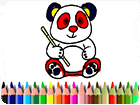 เกมส์ระบายสีแพนด้า BTS Panda Coloring Game