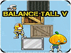 เกมส์กระโดดเหยียบกล่องแข่งกัน Balance Tall V Game