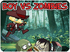 เกมส์เด็กหนุ่มปะทะผีซอมบี้ Boy vs Zombies Game