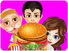 เกมส์ทำอาหารแฮมเบอร์เกอร์ขายลูกค้า Buger Cooking Food Shop Game
