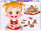 เกมส์ออกแบบตกแต่งบ้านคริสต์มาส Christmas Gingerbread House