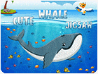 เกมส์จิ๊กซอว์ปลาวาฬเกยตื้น Cute Whale Jigsaw Game