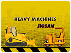 เกมส์จิ๊กซอว์เครื่องจักรทำงานก่อสร้าง Heavy Machinery Jigsaw Game