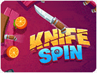 เกมส์ปามีดเป้าหมุนติ้วๆ Knife Spin Game