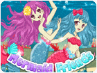 เกมส์แต่งตัวนางเงือกเพื่อนรัก Mermaid Friends Dressup