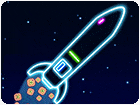 เกมส์บังคับจรวดนีออนไปจอด Neon Rocket Game