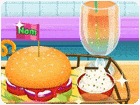 เกมส์ทำอาหารเบอร์เกอร์แสนอร่อย Nom Nom Good Burger