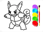 เกมส์ระบายสีโปเกม่อน Pokemon Coloring Book Game