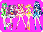 เกมส์แต่งตัวสาวพริตตี้เคียว5คน Pretty Cure 1 Game