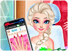 เกมส์ทำเล็บให้เจ้าหญิงเอลซ่า Princess Nail Salon Makeover Game