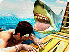 เกมส์ขับเรือล่าปลาฉลาม Raft Shark Hunting Game