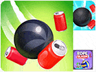 เกมส์ตัดเชือกให้ลูกบอลโดนกระป๋อง Rope Slash Game