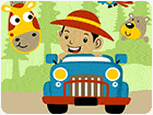เกมส์จับผิดภาพ7จุดรูปขับรถเที่ยวซาฟารี Safari Ride Difference Game